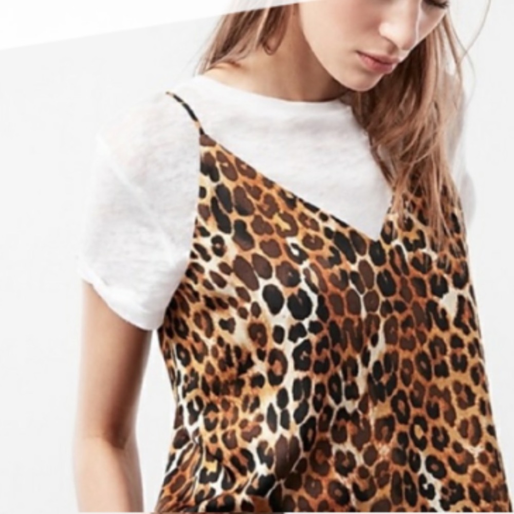 Express Leopard Tank Top